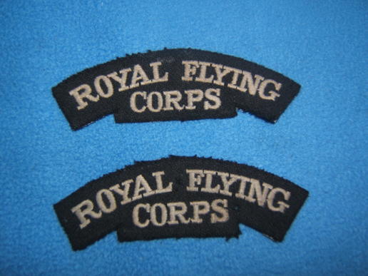 Royal Flying Corps Shoulder Titles