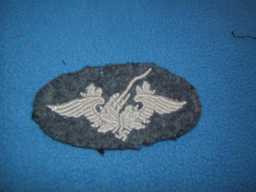 Luftwaffe Flak Qualification Badge