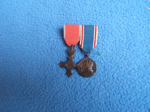  Pre- 1939 Twin Miniature Medal Grouping   ( MBE )