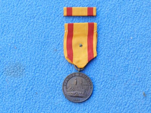 U.S. Marine Corps Spanish Campaign Medal & Bronze Star