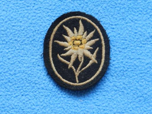 Waffen-SS Edelweiss Sleeve Badge