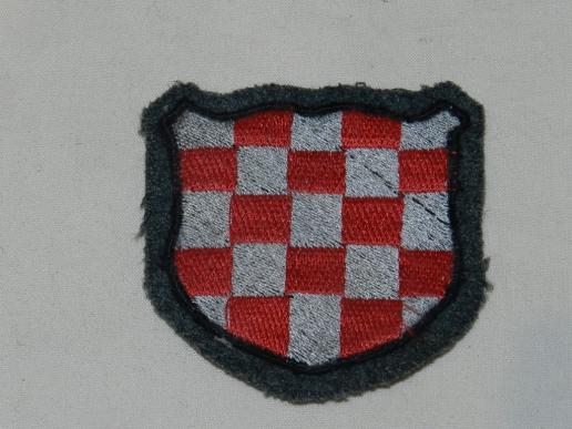 Croatian Volunteers Sleeve Badge
