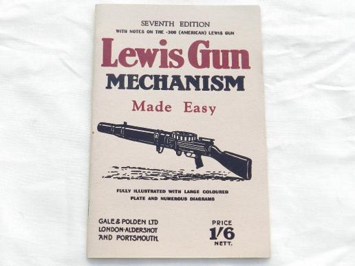 Lewis Gun Pamphlet