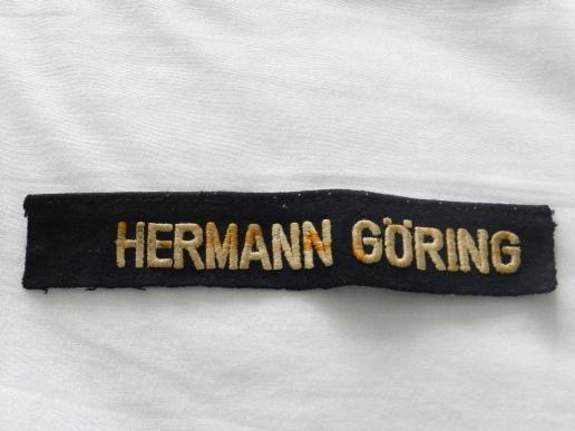 Hermann Goring Regiment Cuff Title