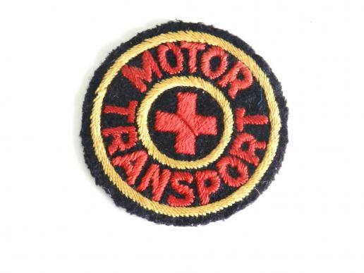 Red Cross Motor Transport Badge