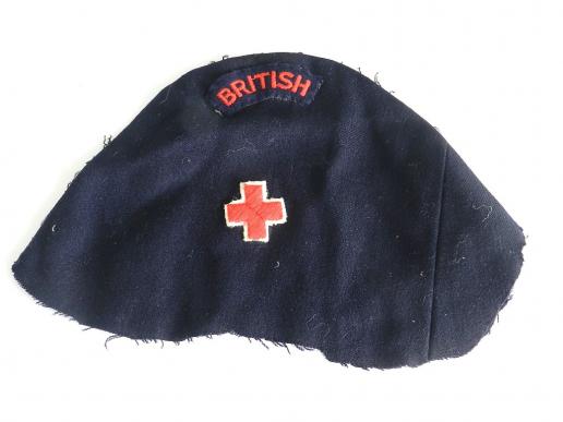 British Red Cross Shoulder Title & Badge