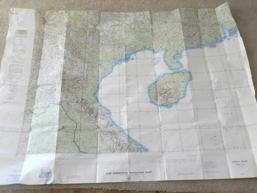 U.S. Airforce Operational Navigation Chart