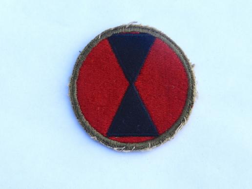 7th Infantry Division Badge