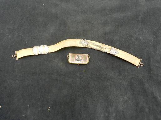 Italian Officer's Gold Bullion Parade Cartridge Belt