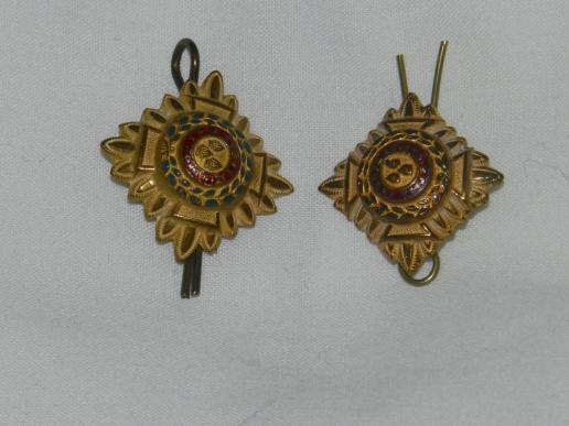 British Officers Brass Pips