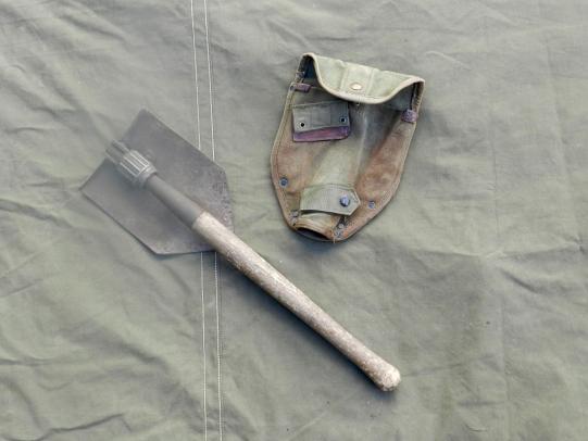 U.S. M1943 Entrenching Tool & M1956 Carrier