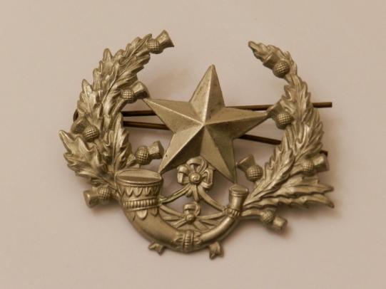 Scottish Rifles Cap Badge