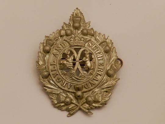 Argyll and Sutherland Highlanders Cap Badge