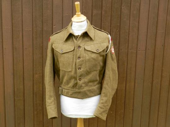 R.E. Officers 1940 Pattern  Battle Dress Blouse