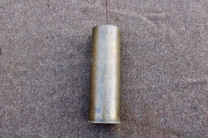 French WW1 Naval  75mm Shell Case