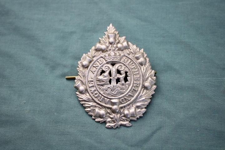 Argyll and Sutherland  Highlanders Cap Badge