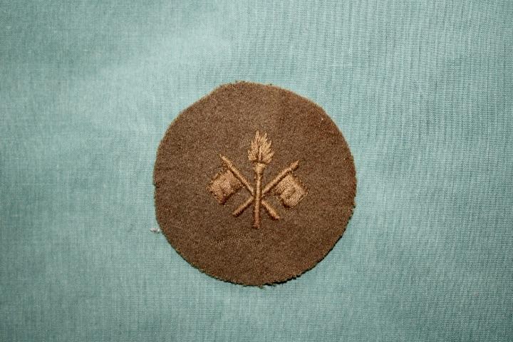 U.S. Corps of Signals Sleeve Badge