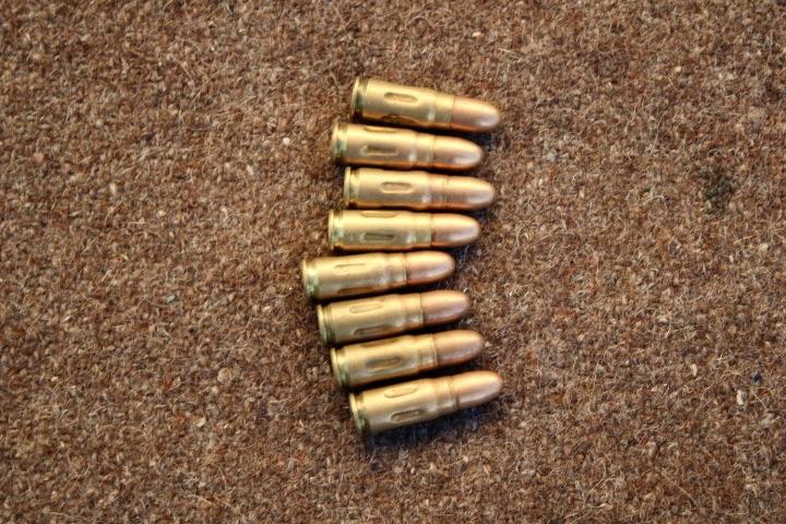 Russian/Soviet 7.62mm Pistol & SMG Drill Rounds