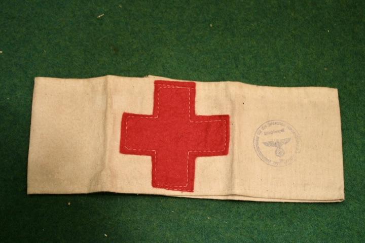 German Army Medics Red Cross Arm Band