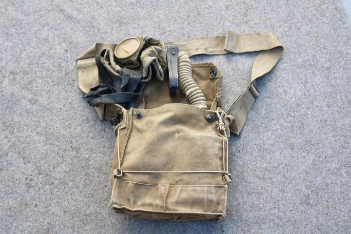 U.S. SBR Gas Mask & Haversack