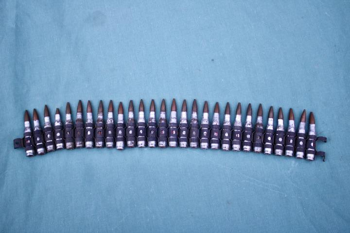 British 7.62mm MG Belted Rounds