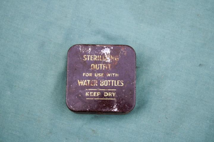 Battleflag Militaria | British Army Water Sterilising Tablet Tin