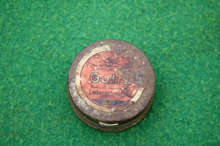 German Leather Treatment Tin