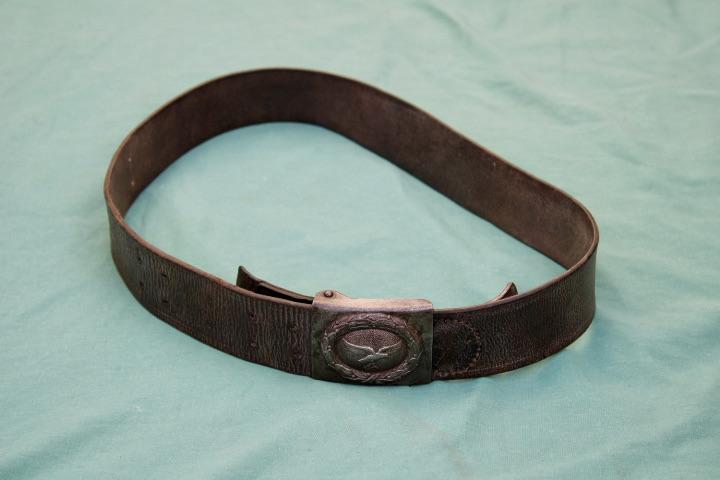 Luftwaffe Leather Belt & Buckle