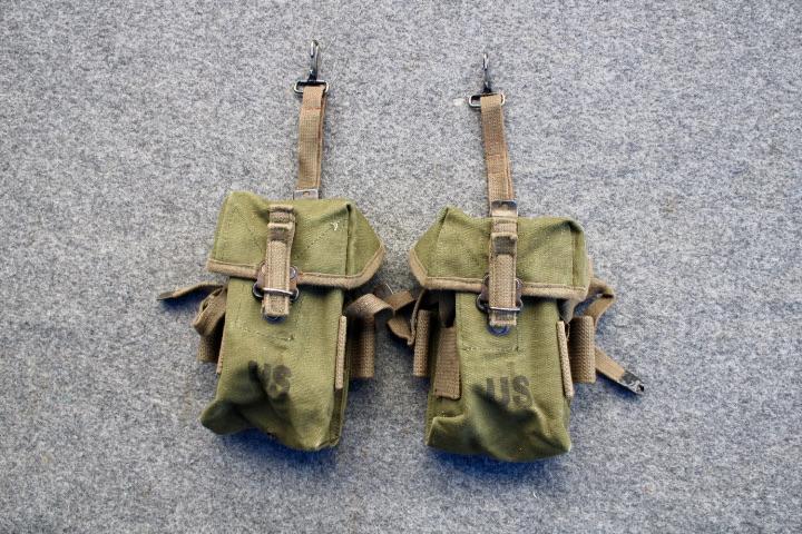 Reproduction U.S. M1956 Universal Ammunition Pouches