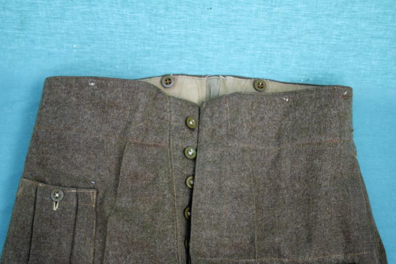 Battleflag Militaria | British 37 Pattern Battle Dress Trousers