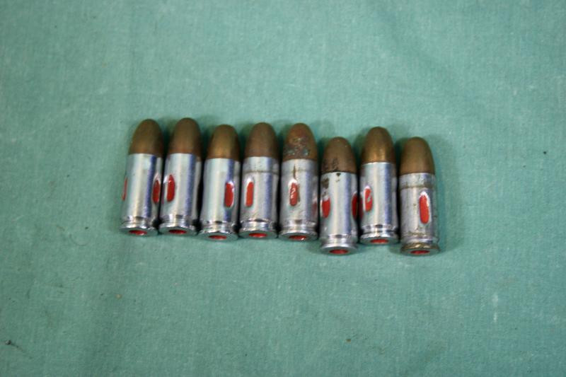 British 9mm Drill Rounds