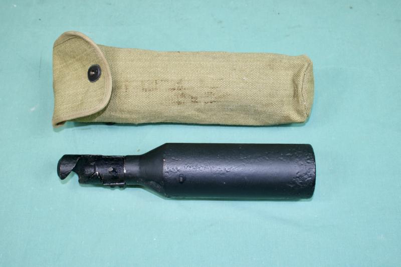 U.S. Deactivated V.B. Rifle Grenade Launcher & Pouch