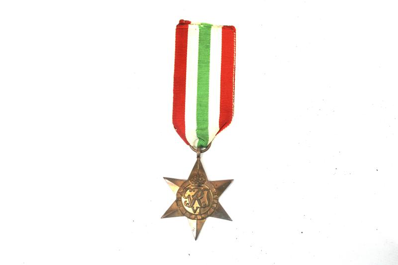 WW2 British Italian Star Medal