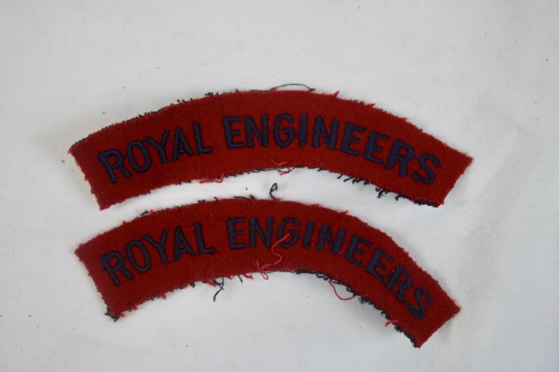 Royal Engineers Shoulder Titles