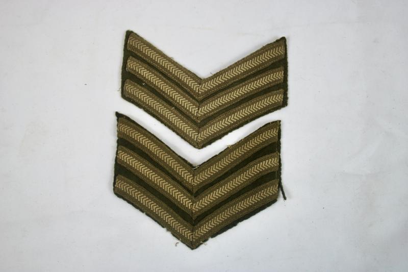 British Army Sergeant Chevrons