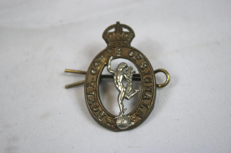 Royal Corps of Signals Cap Badge