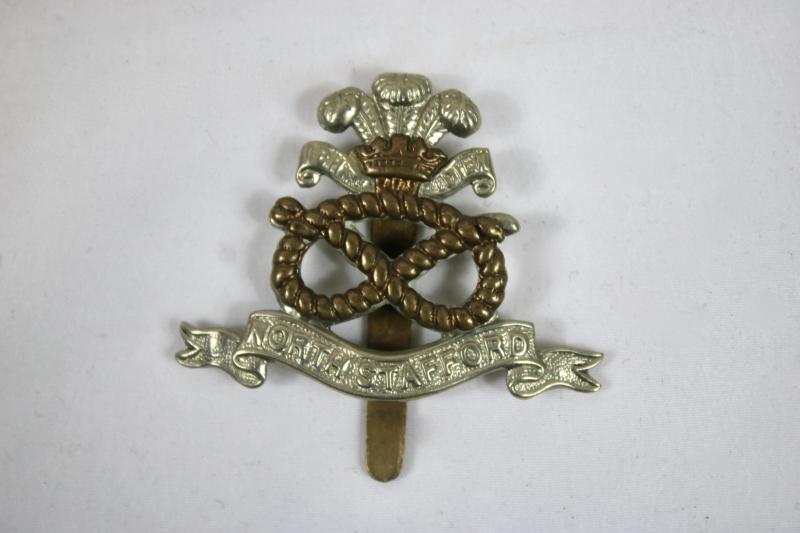 North Staffordshire Regiment Cap Badge