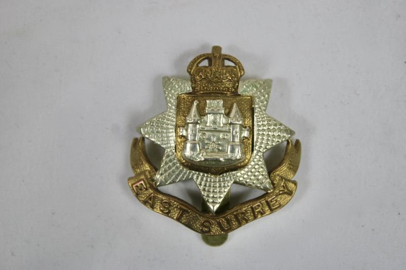 East Surrey Regiment Cap Badge