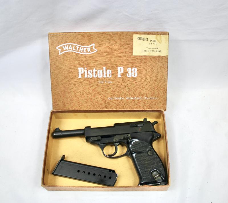 West German Boxed P38  Pistol  ( Pre-EU/UK Deactivation )