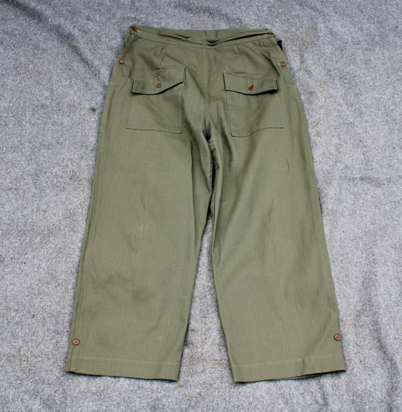 Reproduction U.S. WAAC HBT Trousers