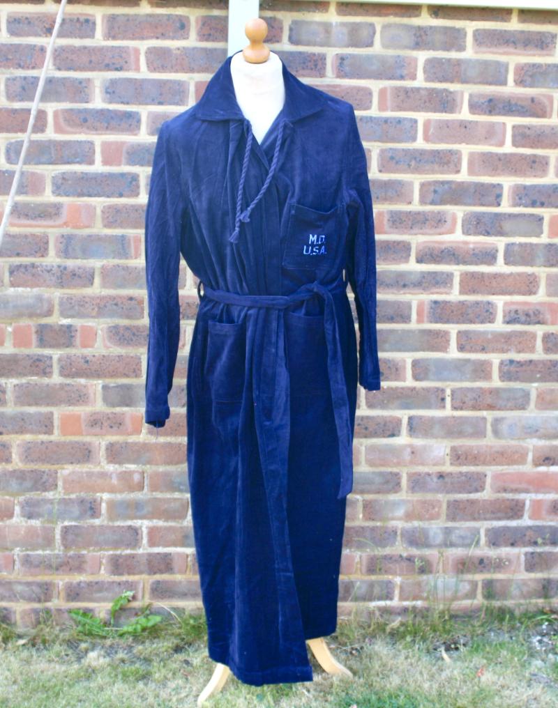 U.S. Army Hospital Medical Department  Bathrobe