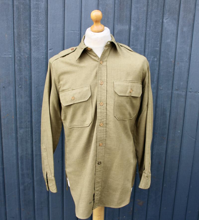 U.S. Army  Officers Flannel Shirt