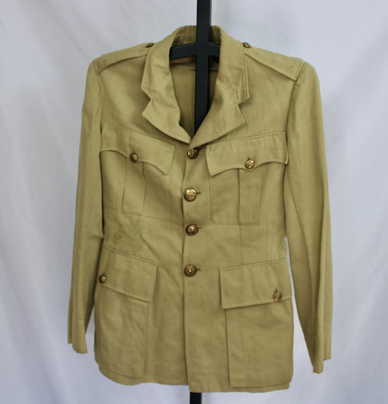 British Army Officers Khaki Drill Tunic