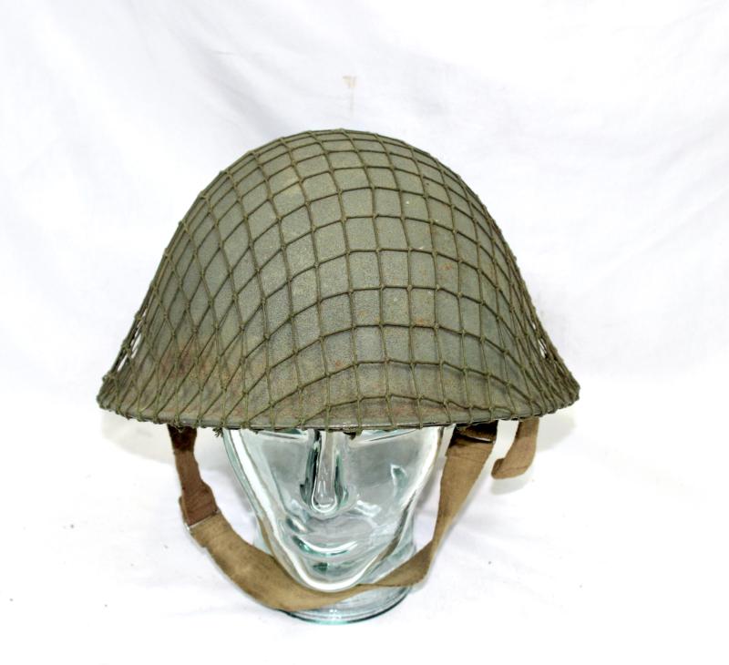 British MKIII Helmet & Camouflage Netting