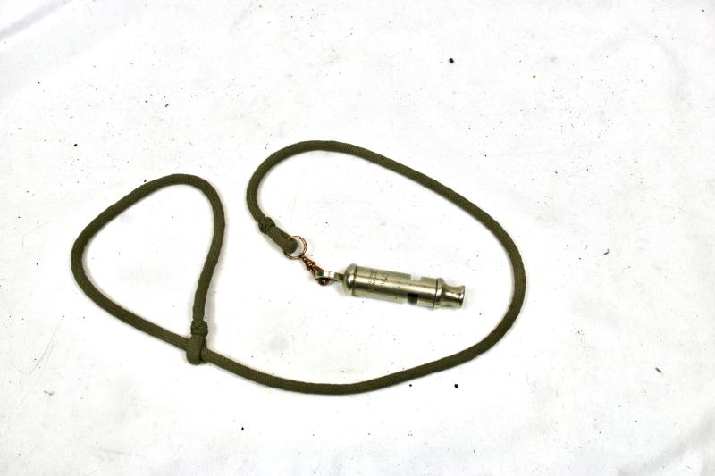 British Army Whistle & Lanyard