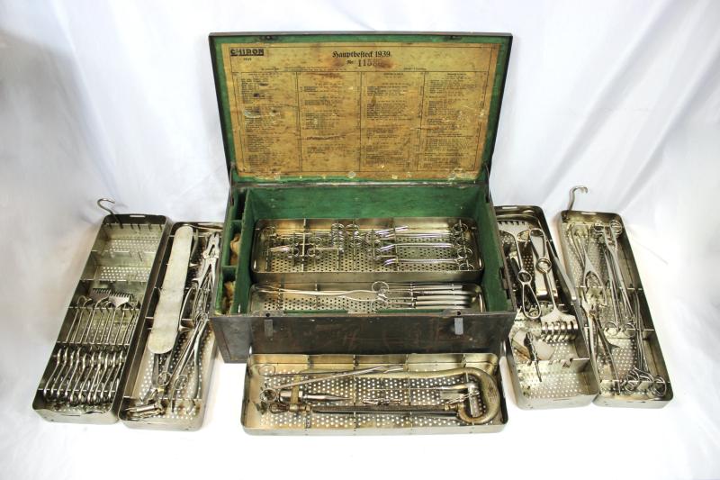 German Field Hospital Surgeons Medical Tools