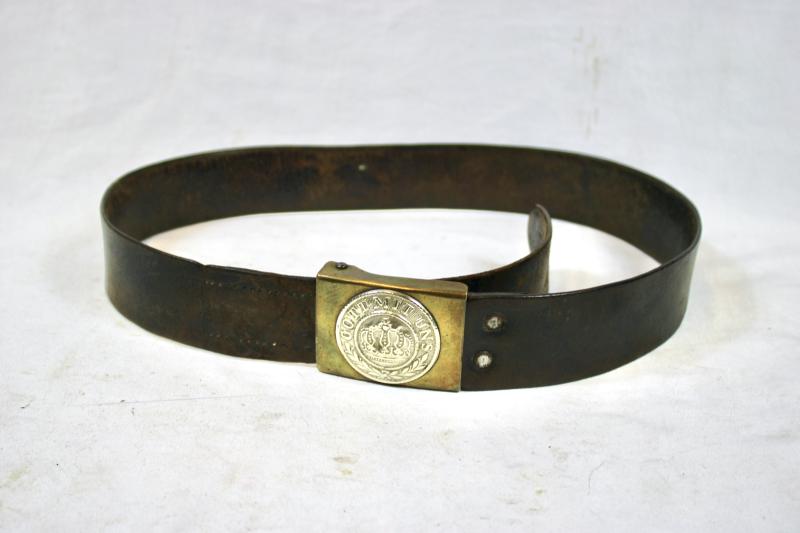 German Imperial Belt & Buckle