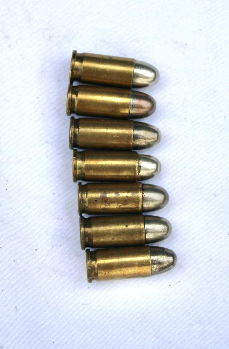 Inert 7.65mm Pistol Rounds