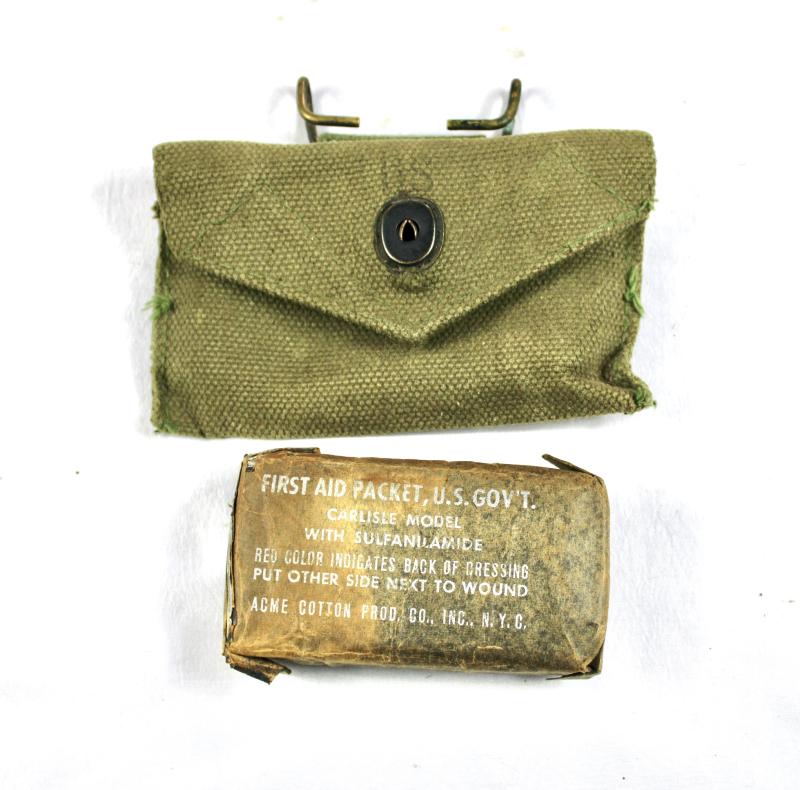 U.S. M1924 Field Dress Pouch & Carlisle Packet