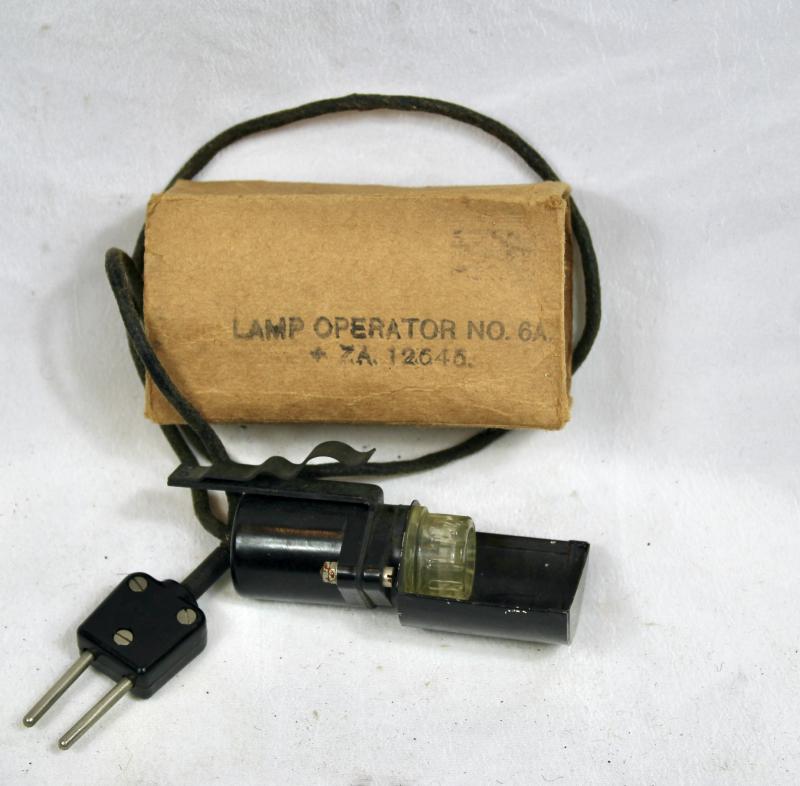 British Army No64 Radio Operators Lamp